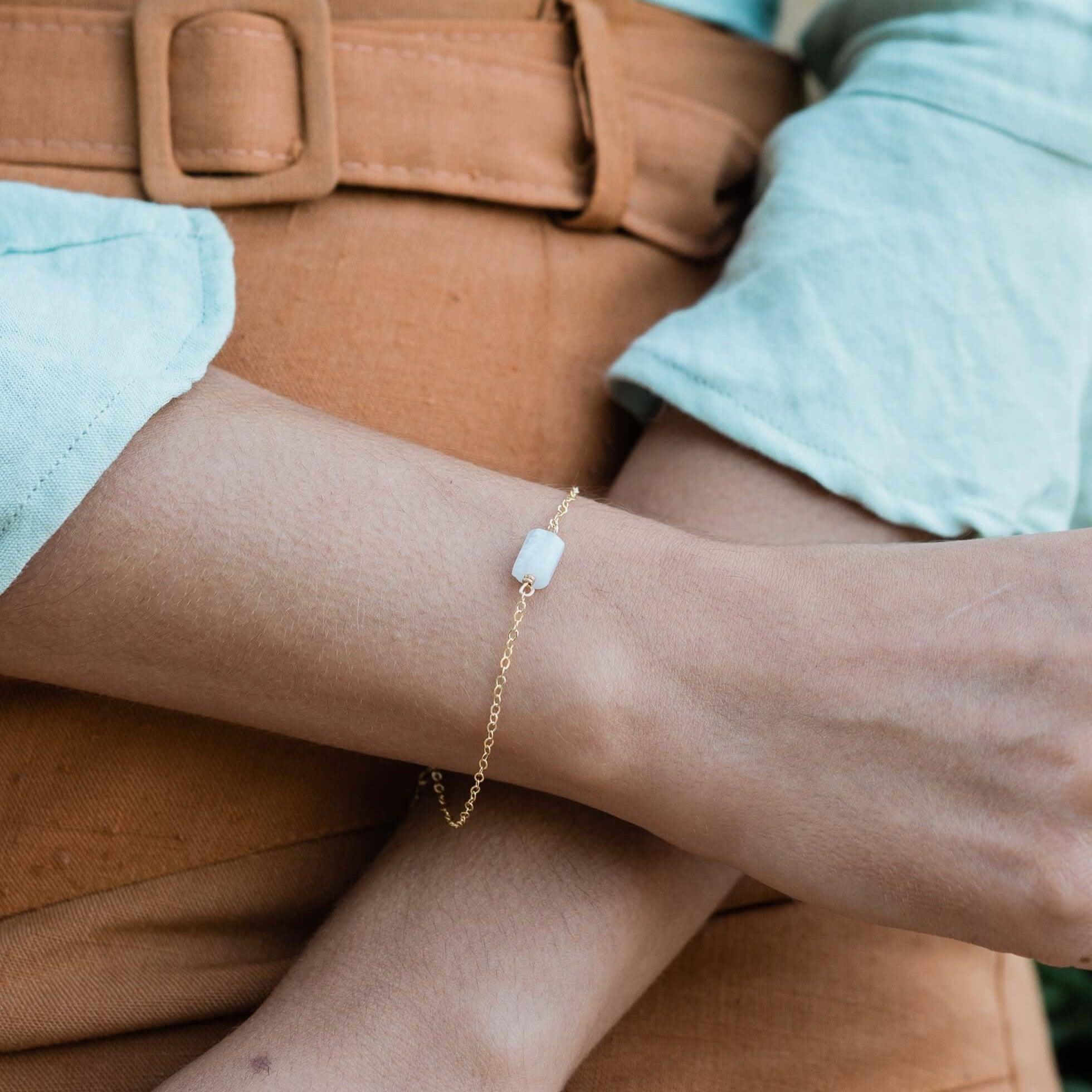 Raw Bracelet - 14K Gold Fill - Luna Tide Handmade Jewellery