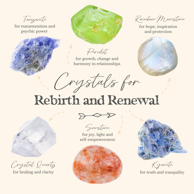 Welcome a New You with these Crystals for Rebirth and Renewal