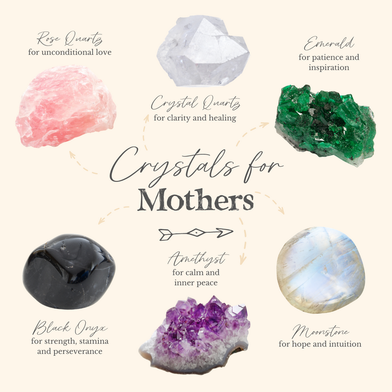 Celebrate the Wild & Wonderful Journey of Motherhood with these Nurturing Crystals for Mothers 💕
