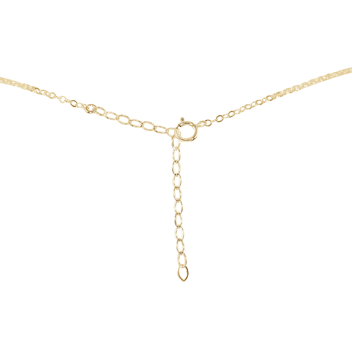 Prehnite Beaded Chain Choker Necklace