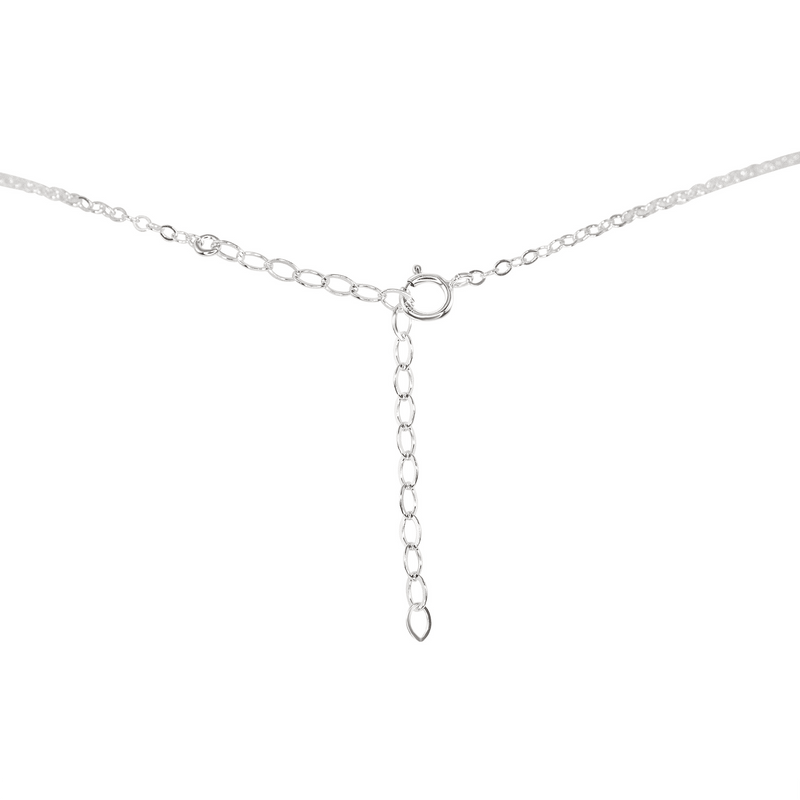 Dainty Sapphire Lariat Necklace
