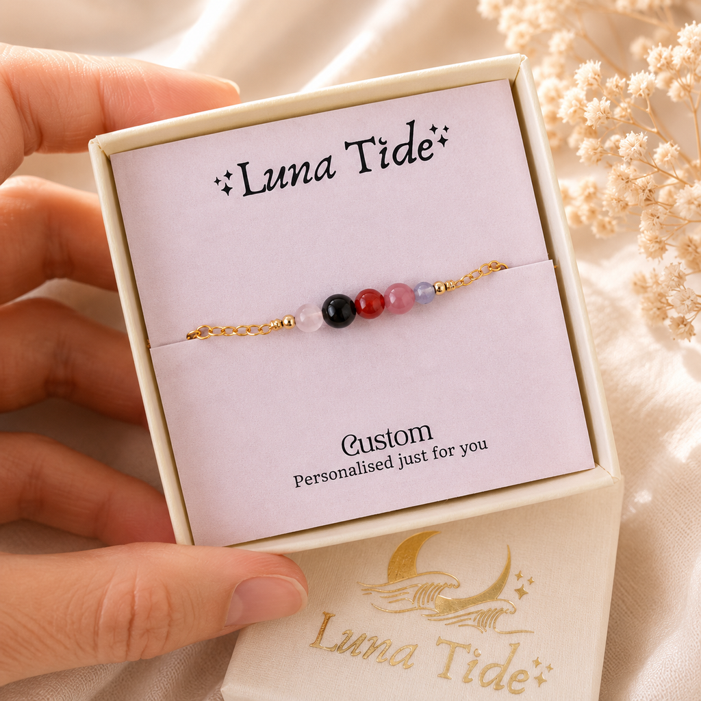 Custom Dainty Gemstone Bracelet