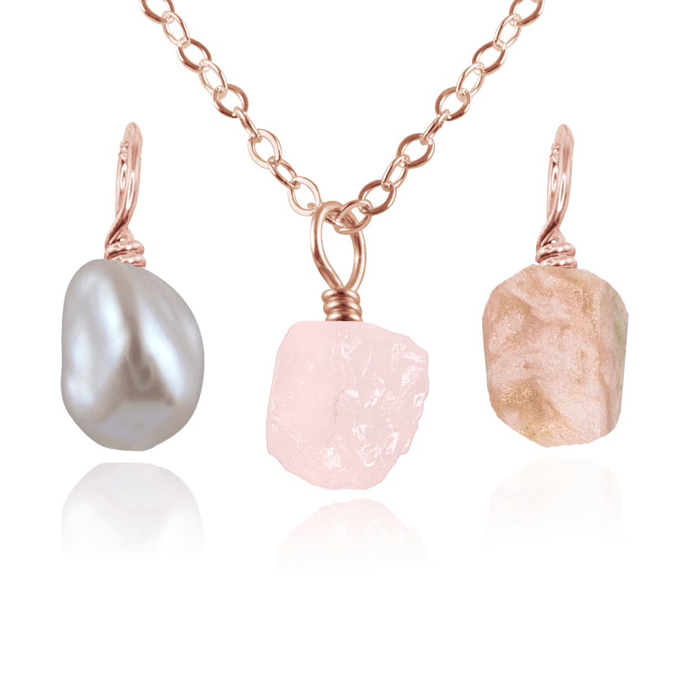 Fertility & Motherhood Raw Crystal Pendant Bundle