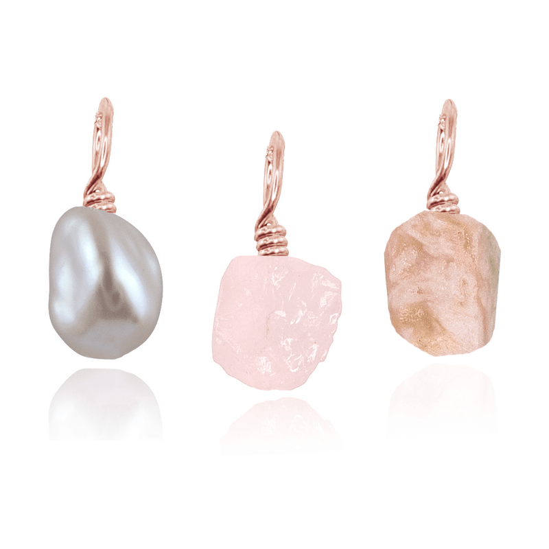 Fertility & Motherhood Raw Crystal Pendant Bundle