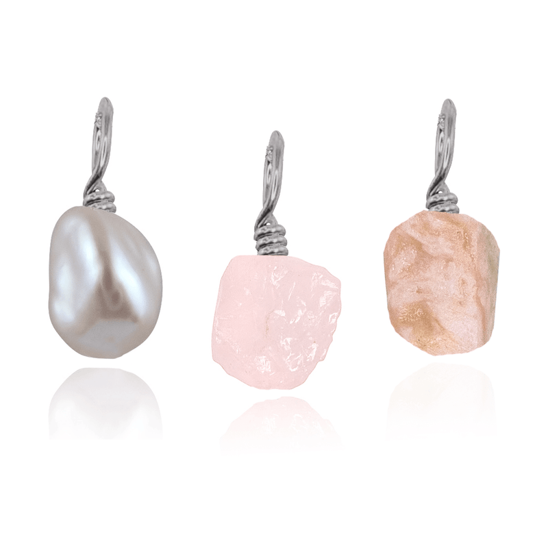 Fertility & Motherhood Raw Crystal Pendant Bundle