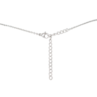 Tiny Raw Garnet Pendant Necklace