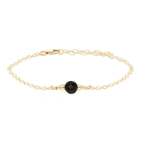Dainty Bracelet - Lava - 14K Gold Fill - Luna Tide Handmade Jewellery