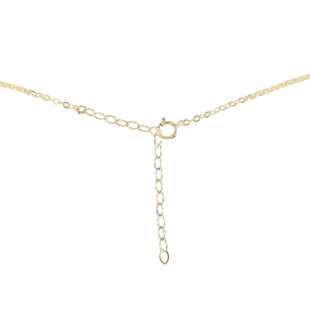 Raw Amethyst Natural Crystal Pendant Necklace - Raw Amethyst Natural Crystal Pendant Necklace - Sterling Silver / Satellite - Luna Tide Handmade Crystal Jewellery