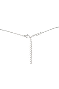 Raw Crystal Pendant Choker - Peridot - Stainless Steel - Luna Tide Handmade Jewellery