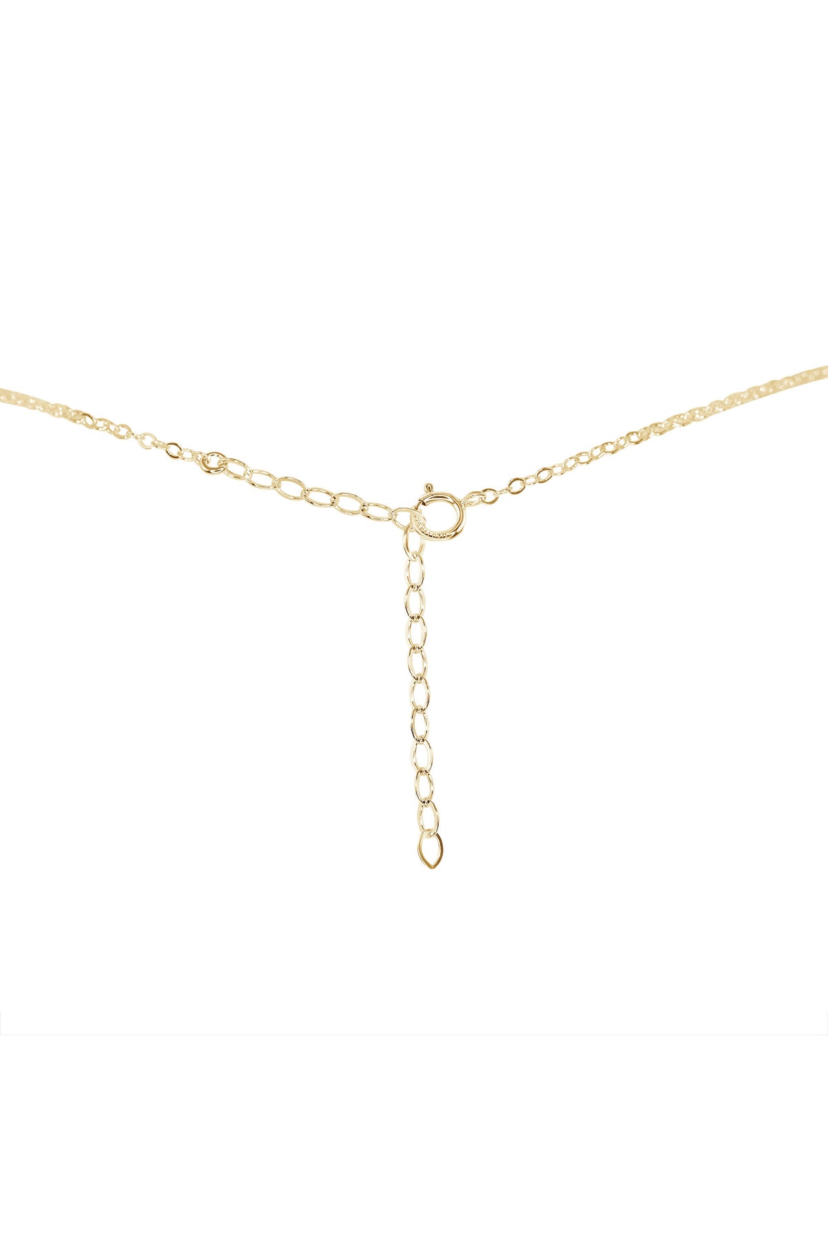Raw Crystal Pendant Choker - Rainbow Moonstone - 14K Gold Fill - Luna Tide Handmade Jewellery