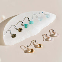 Teardrop Earrings - Bronze - Stainless Steel - Sterling Silver - 14K Rose Gold Fill - 14K Gold Fill - Luna Tide Handmade Jewellery